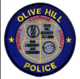 Olive Hill Police Department Badge