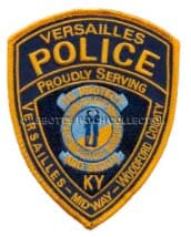 Versailles Police Department Badge