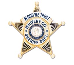 Whitley County Sheriffs Office Badge