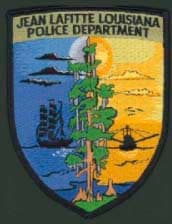 Jean Lafitte Police Department Badge