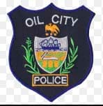 Oil City Police Department Badge
