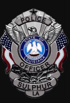 Sulphur Police Department Badge