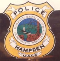 Hampden Police Department Badge