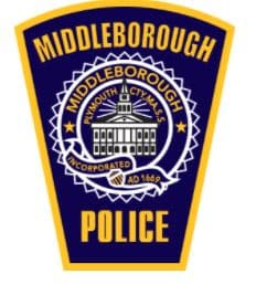 Middleborough Police Department Badge