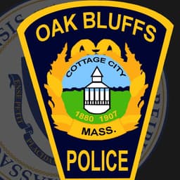 Oak Bluffs Police Department Badge