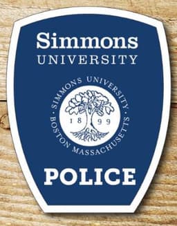Simmons College Police Department Badge