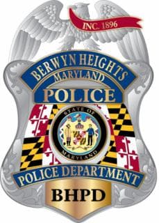 Berwyn Heights Police Department Badge