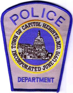 Capitol Heights Police Department Badge