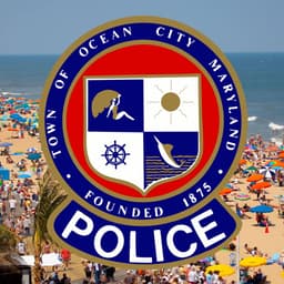 Ocean City Police Department Badge