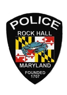 Rock Hall Police Department Badge
