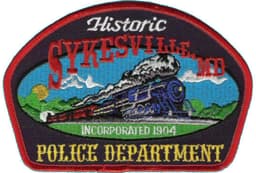 Sykesville Police Department Badge