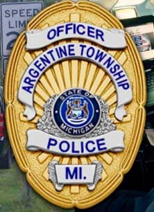 Argentine Police Department Badge