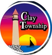 Clay Township Police Department Badge