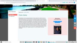 Ecorse Police Department Badge