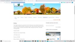 Edmore Police Department Badge