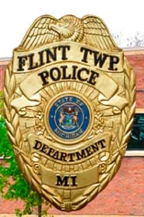 Flint Township Police Department Badge