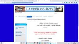 Lapeer County Sheriffs Office Badge