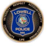 Lowell Police Department Badge