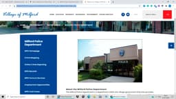 Milford Police Department Badge