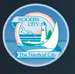 Rogers City Police Department Badge