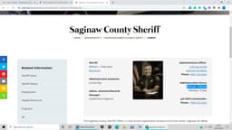 Saginaw County Sheriffs Office Badge