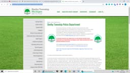 Shelby Police Department Badge