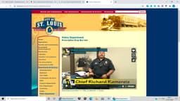 St. Louis Police Department Badge