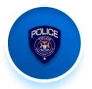 Taylor Police Department Badge