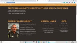 Tuscola County Sheriffs Office Badge