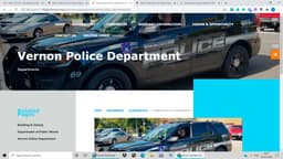 Vernon Police Department Badge