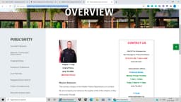 Walker Police Department Badge