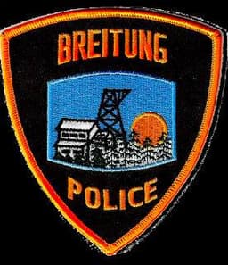 Breitung Police Department Badge