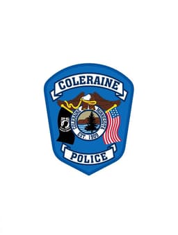Coleraine Police Department Badge