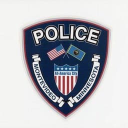 Montevideo Police Department Badge