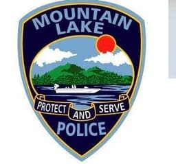 Mountain Lake Police Department Badge