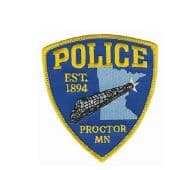 Proctor Police Department Badge