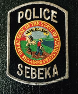 Sebeka Police Department Badge