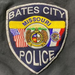 Bates City Police Department Badge