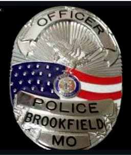 Brookfield Police Department Badge