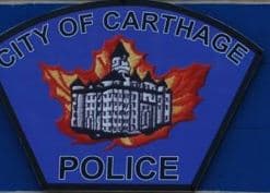 Carthage Police Department Badge