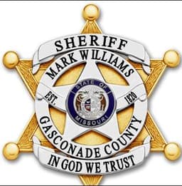 Gasconade County Sheriffs Office Badge