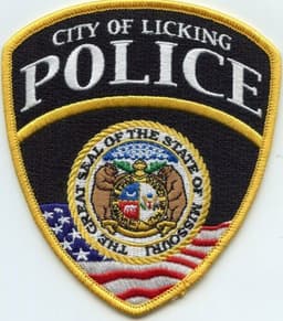 Licking Police Department Badge