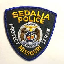 Sedalia Police Department Badge