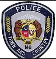 Town And Country Police Department Badge