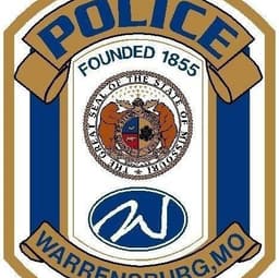Warrensburg Police Department Badge