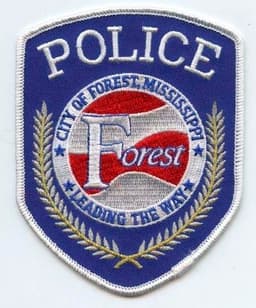 Forest Police Department Badge
