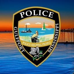 Gulfport Police Department Badge