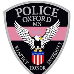 Oxford Police Department Badge