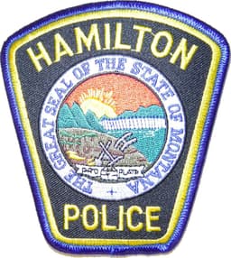 Hamilton Police Department Badge
