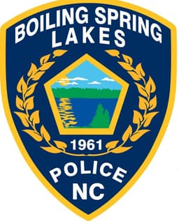 Boiling Spring Lakes Police Department Badge